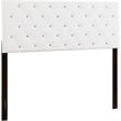 Glory Furniture Super Nova Faux Leather Upholstered Full Headboard in White