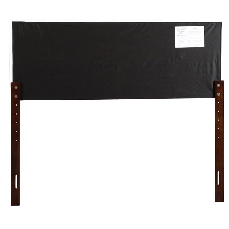 Glory Furniture Super Nova Faux Leather Upholstered King Headboard in White