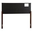 Glory Furniture Super Nova Faux Leather Upholstered King Headboard in White