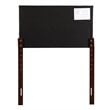 Glory Furniture Super Nova Faux Leather Upholstered Twin Headboard in White
