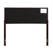 Glory Furniture Super Nova Faux Leather Upholstered Full Headboard in Pink