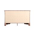 Glory Furniture Louis Phillipe 6 Drawer Dresser in Cherry
