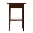 Glory Furniture Dalton 1 Drawer Nightstand in Cappuccino