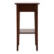Glory Furniture Dalton 1 Drawer Nightstand in Cappuccino