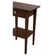 Glory Furniture Dalton 1 Drawer Nightstand in Cappuccino