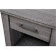 Glory Furniture Lennox 1 Drawer Nightstand in Gray