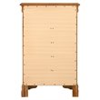 Glory Furniture Louis Phillipe 5-Drawers Bedroom Chest in Oak
