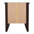 Glory Furniture Lennox 1 Drawer Nightstand in Wenge