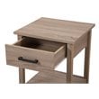 Glory Furniture Salem 1 Drawer Nightstand in Sandle Wood