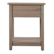 Glory Furniture Salem 1 Drawer Nightstand in Sandle Wood