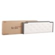 Glory Furniture Deb Faux Leather Upholstered Queen Bed in Light Gray