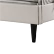 Glory Furniture Deb Faux Leather Upholstered Full Bed in White