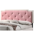 Glory Furniture Deb Faux Leather Upholstered Full Bed in White
