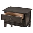 Glory Furniture Newton 2 Drawer Nightstand in Gray