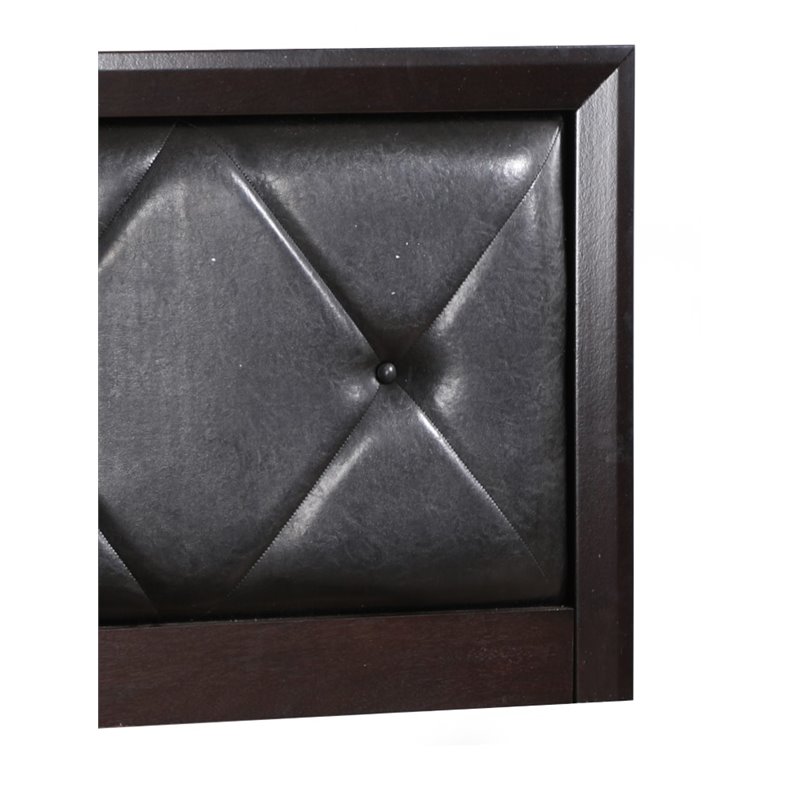 Glory Furniture Primo Twin Panel Bed in Espresso