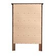 Glory Furniture Primo 5-Drawers Bedroom Chest in Espresso