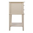 Glory Furniture Newton 2 Drawer Nightstand in Beige
