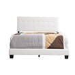 Glory Furniture Caldwell Faux Leather Panel Full Bed in White