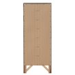 Glory Furniture Marilla 7-Drawers Bedroom Lingerie Chest in Gray
