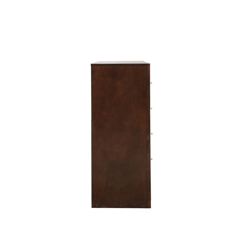 Glory Furniture Marilla 8-Drawers Bedroom Dresser in Cappuccino