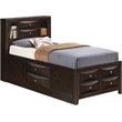 Glory Furniture Marilla Twin Storage Bed in Cappuccino