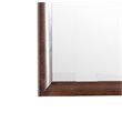Glory Furniture Marilla Mirror in Cappuccino