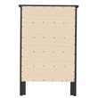 Glory Furniture Primo 5-Drawers Bedroom Chest in Black