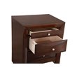 Glory Furniture Marilla 3 Drawer Nightstand in Cappuccino