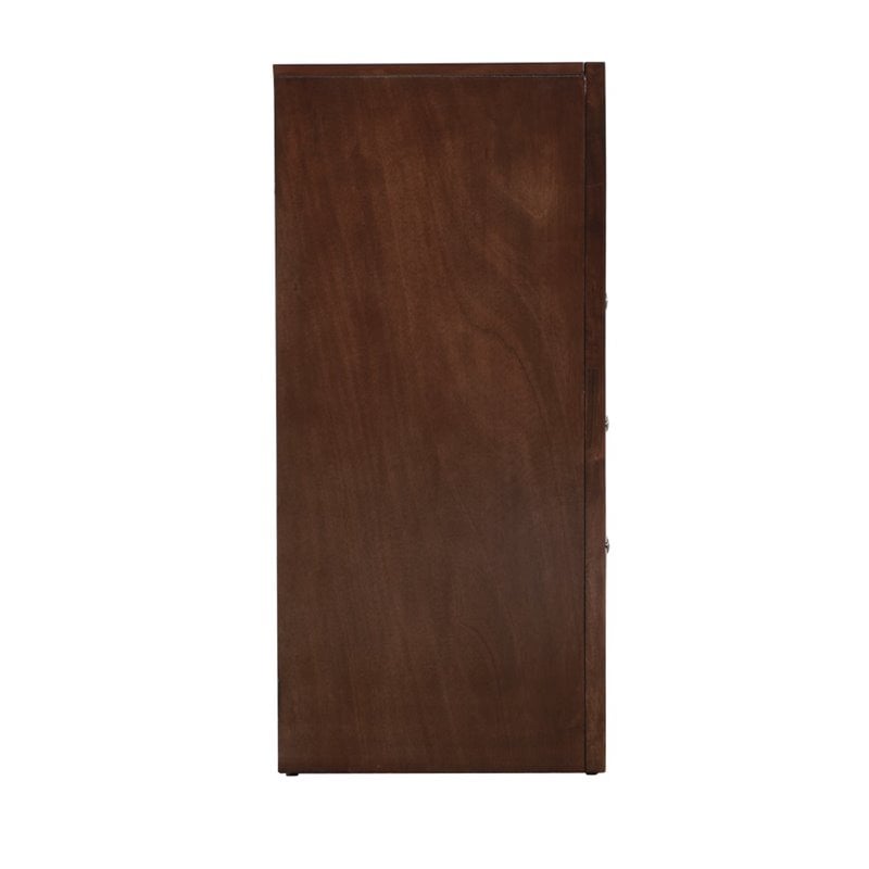 Glory Furniture Marilla 6 Drawer TV Stand in Cappuccino
