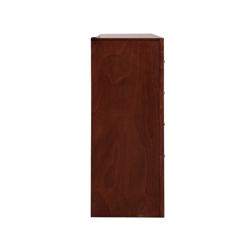 Glory Furniture Marilla 8-Drawers Bedroom Dresser in Cherry