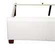 Glory Furniture Marilla Faux Leather Upholstered Full Bed in White