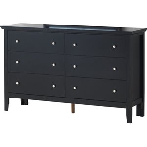 glory furniture primo 6 drawer dresser