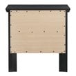 Glory Furniture Primo 2 Drawer Nightstand in Black