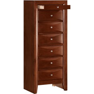glory furniture marilla 7 drawer lingerie chest