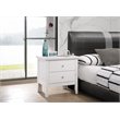 Glory Furniture Primo 2 Drawer Nightstand in White