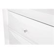 Glory Furniture Marilla 5-Drawers Bedroom Chest in White