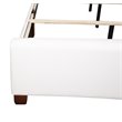 Glory Furniture Marilla Faux Leather Upholstered King Bed in White