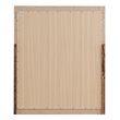 Glory Furniture Magnolia Wood Veneer Bedroom Mirror in Gray and Brown