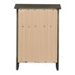 Glory Furniture Izzy 1 Drawer 1 Door Nightstand in Gray