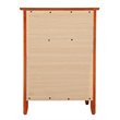Glory Furniture Izzy 1 Drawer 1 Door Nightstand in Oak