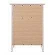 Glory Furniture Izzy 1 Drawer 1 Door Nightstand in White