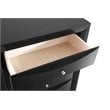Glory Furniture Marilla 5-Drawers Bedroom Chest in Black