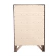 Glory Furniture Marilla 5-Drawers Bedroom Chest in Black