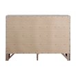Glory Furniture Marilla 8-Drawers Bedroom Dresser in Silver Champagne