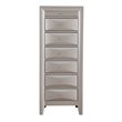 Glory Furniture Marilla 7-Drawers Bedroom Lingerie Chest in Silver Champagne