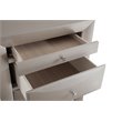 Glory Furniture Marilla 7-Drawers Bedroom Lingerie Chest in Silver Champagne