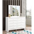 Glory Furniture G1570 Marilla Mirror in White