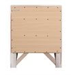 Glory Furniture Marilla 3 Drawer Nightstand in White