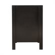 Glory Furniture Burlington 2 Drawer Nightstand in Black