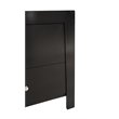 Glory Furniture Burlington 2 Drawer Nightstand in Black